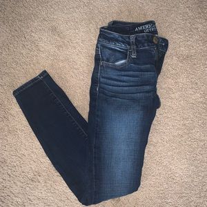 American Eagle Dark Wash Jeggings